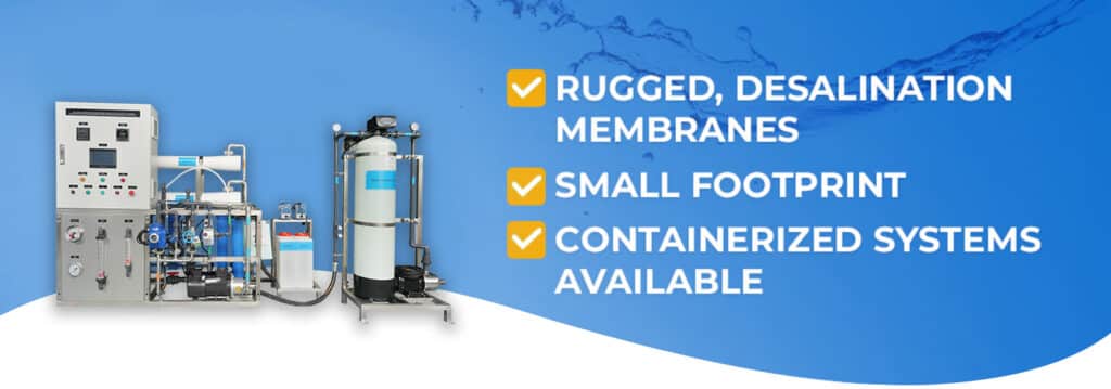 250 LPH Seawater Desalination Plant