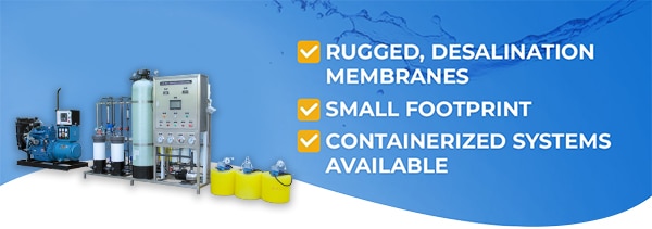500 lph seawater desalination equipment