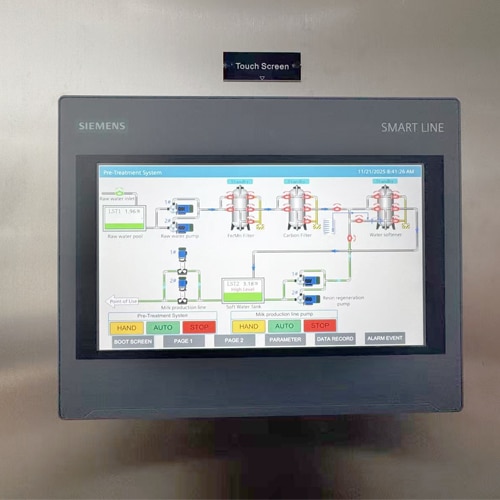 control system for swro plant