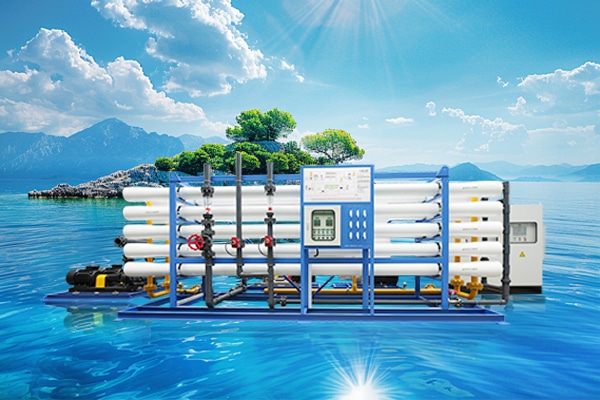 island seawater desalination system