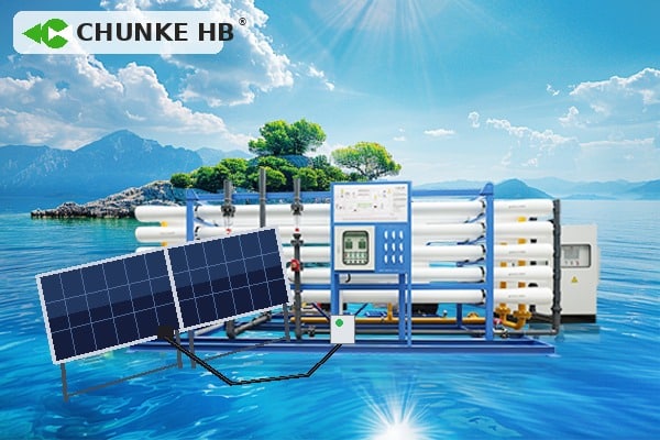 solar seawater desalination system