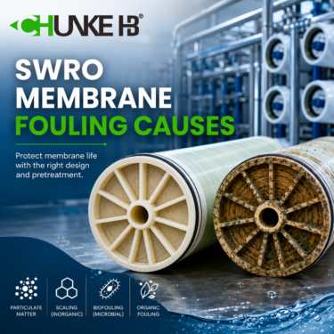 SWRO membrane fouling causes