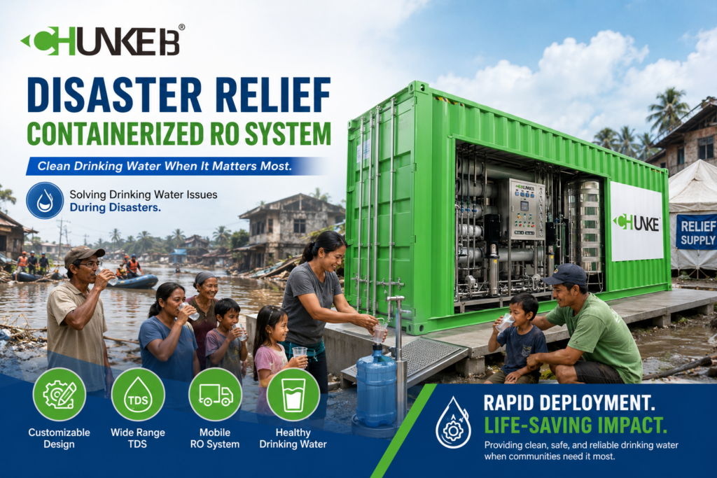 containerized seawater reverse osmosis system