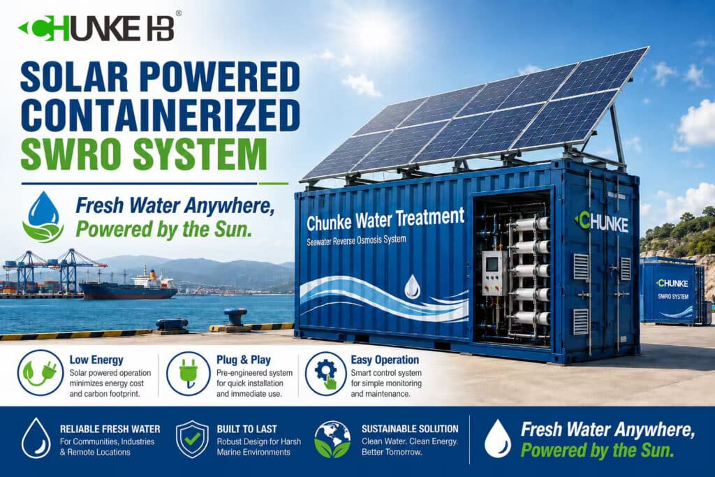 containerized seawater reverse osmosis system