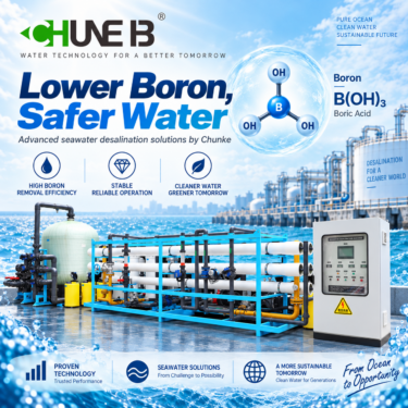 Boron Removal in Seawater Desalination